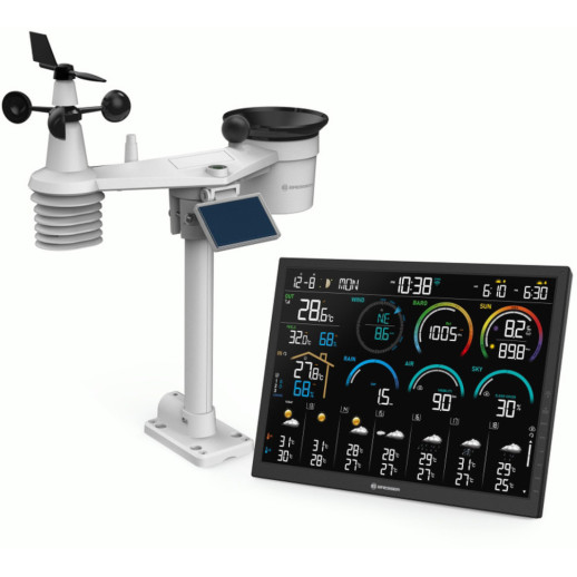 Метеостанция Bresser 4CAST 18,5" WiFi Weather Station 8-in-1 (15197) (932008)