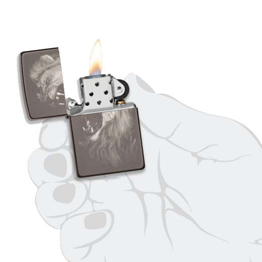 Зажигалка Zippo 150 Fierce Lion Design (49433)