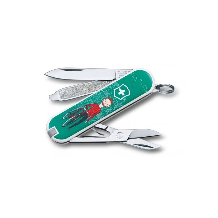 Нож Victorinox Classic Ride your Bike 0.6223.L1508 15037