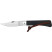Нож Main Knives Workers line, black pressed wood handle, clip point blade and PU black