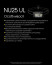 Фонарь налобный Nitecore NU25 UL NEW2 (400 люмен), черный