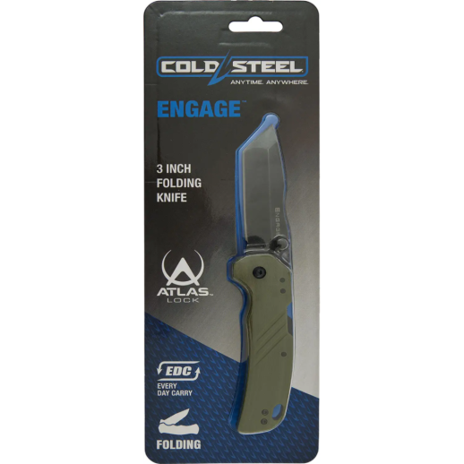 Нож Cold Steel Engage 3" Tanto Point, блістер fde