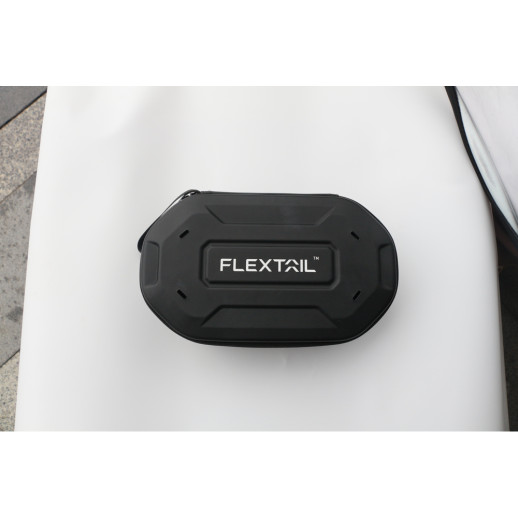 Душ портативный с насосом на аккумуляторе Flextail Max Shower с чехлом, белый