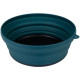 Миска Tribe Collapsible Bowl 600 мл силиконовая T-FF-0029, ocean
