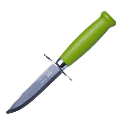 Нож Morakniv Scout 39 Safe Green (вскрыт блистер, скол на конце лезвия)