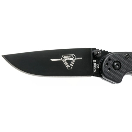 Нож Ontario Knife RAT II Linerlock D2 black