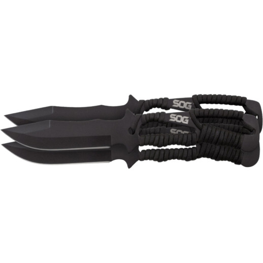 Набор ножей SOG Throwing Knives, Paracord Wrapped Sheath (SOG F041TN-CP)