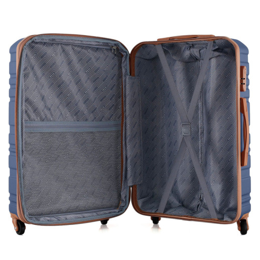 Чемодан Semi Line 24" (M) Navy (T5714-2)