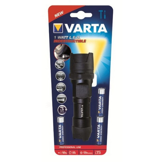 Карманный фонарь Varta, LED 3AAA, 120 лм (18700101421)