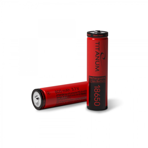 Аккумулятор TITANUM литий-ионный 18650 (без защиты) 800mAh bulk/1шт