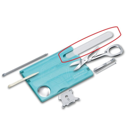 Пилочка для ногтей стеклянная для SwissCard Nailcare