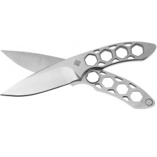 Набор двух ножей Ocaso Duo Desk Knife Spear Point с подставкой из древесины ореха