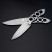 Набор двух ножей Ocaso Duo Desk Knife Spear Point с подставкой из древесины ореха