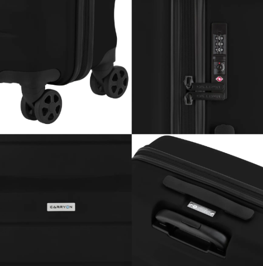 Чемодан CarryOn Porter (S) Black (502442)