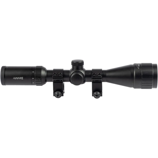 Оптический прицел Hawke Fast Mount 3-9x40 AO сетка Mil Dot. Кольца на Weaver