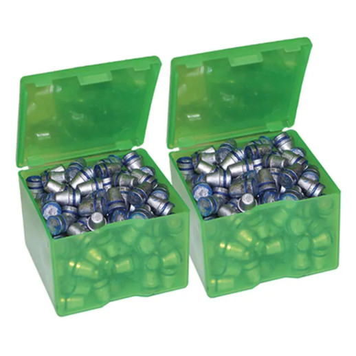 Коробка MTM для шаров 3.4x 3.4 x 2.5 (2шт) зеленая