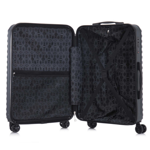 Чемодан Semi Line 24" (M) Navy-Green (T5865-2)