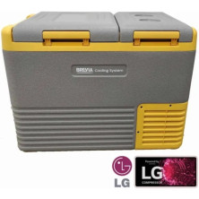 Портативный холодильник BREVIA 33л, двухкамерный (Компрессор LG) (22555)
