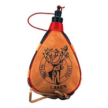 Фляга Laken Leather canteen 1 L straight form