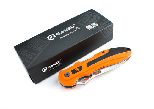 Нож Ganzo G621, оранжевый