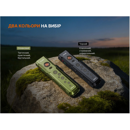 Фонарь Fenix E08R UE, зеленый
