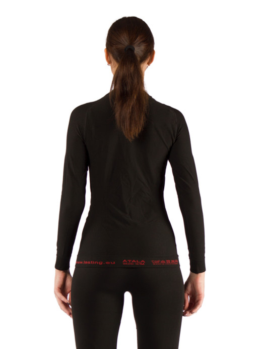 Футболка женская Lasting Atala, черная XXS-XS