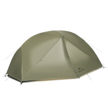 Палатка сверхлегкая одноместная Naturehike Mongar Hiking Tent Pro CNK2550WS037, 20D, зеленый