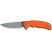 Нож Artisan Tradition Black Blade, D2, G10 Flat orange
