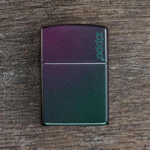 Зажигалка Zippo Reg Iridescent Matte Logo (49146ZL)