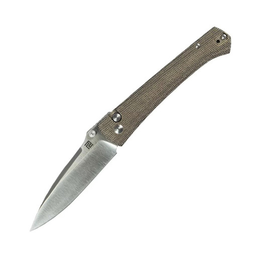 Нож Artisan Andromeda, S35VN Steel, Micarta od green