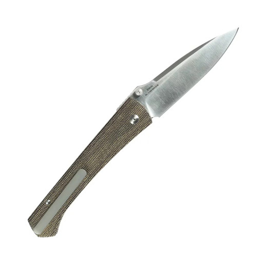 Нож Artisan Andromeda, S35VN Steel, Micarta od green