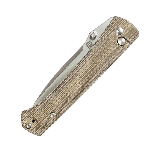 Нож Artisan Andromeda, S35VN Steel, Micarta od green