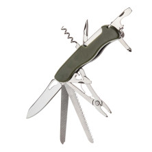 Нож Partner HH072014110OL, olive, 11 инструментов