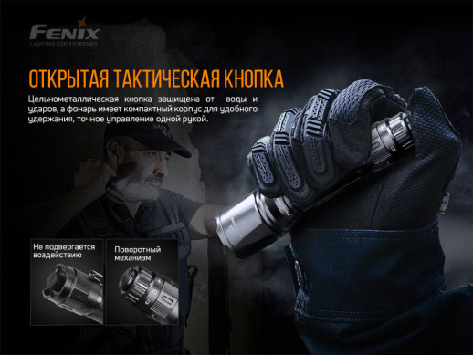 Фонарь ручной Fenix TK11 TAC (поврежденная упаковка)