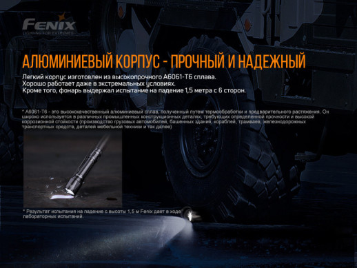 Фонарь ручной Fenix TK11 TAC (поврежденная упаковка)