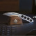 Набор двух ножей Ocaso Duo Desk Knife Wharncliffe с подставкой из древесины ореха