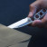 Набор двух ножей Ocaso Duo Desk Knife Wharncliffe с подставкой из древесины ореха