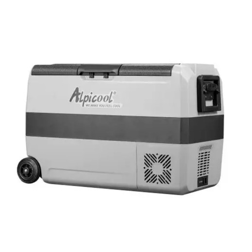 Автохолодильник Alpicool T50 50л. двухкамерный.компрессорный до -20℃.12, 24.220 вольт