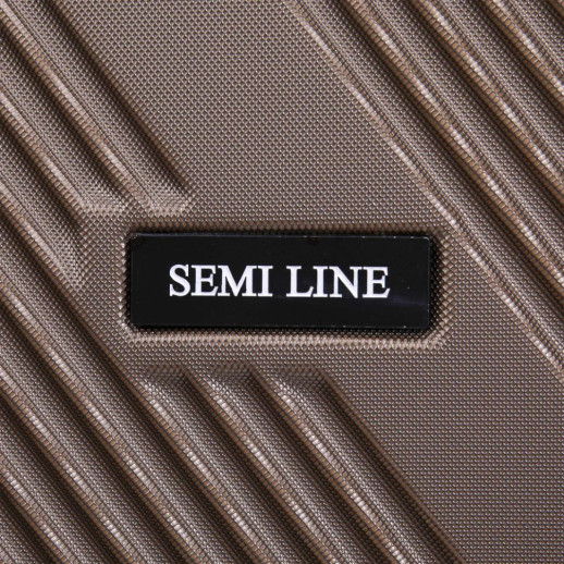 Чемодан Semi Line 20" (S) Brown (T5850-1)