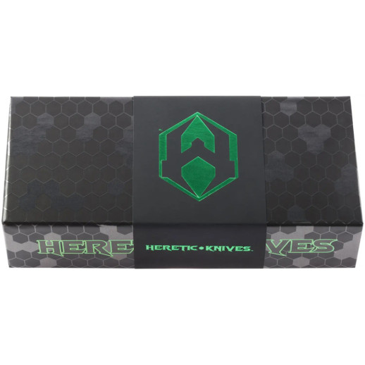 Нож Heretic Manticore E Double Edge Black Blade Ultem Inlays