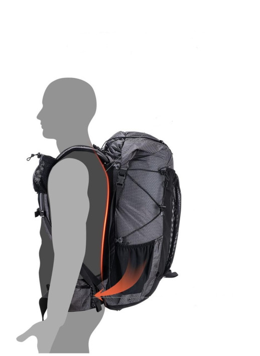 Рюкзак трекинговый Naturehike 60 л Rock Series NH19BP095 черный