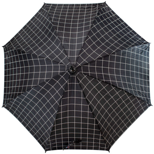 Зонт Semi Line Grid Black (L2037-5)