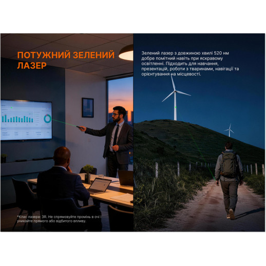 Фонарь Fenix E08R UE, черный