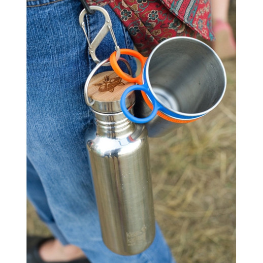 Карабин вспомогательный для фляги Klean Kanteen S-biner #4