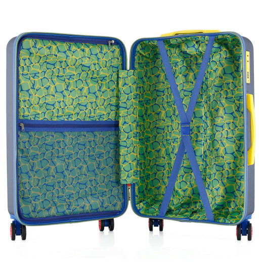 Чемодан Semi Line 24" (M) Blue (T5847-2)