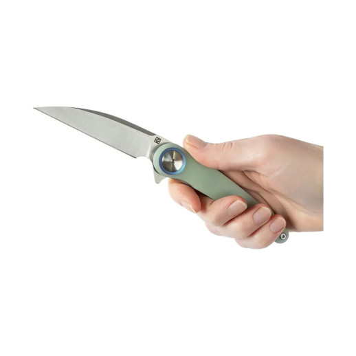 Нож Artisan Cazador, AR-RPM9 Steel, G10 natural green
