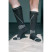 Водонепроницаемые носки Dexshell Longlite Socks 2.0, серые полоски, размер XL (47-49)