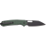Нож CJRB Pyrite Wharncliffe BB Micarta, AR-RPM9 Steel green