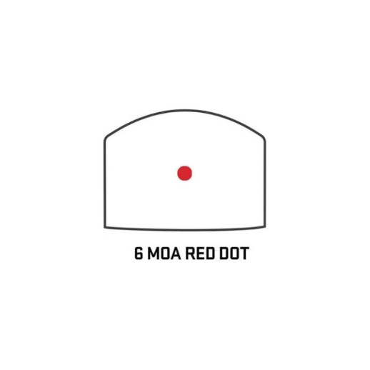 Прицел коллиматорный Sig Optics ROMEO-X PRO FOOTPRINT, OPEN, 6 MOA RED DOT, BLACK