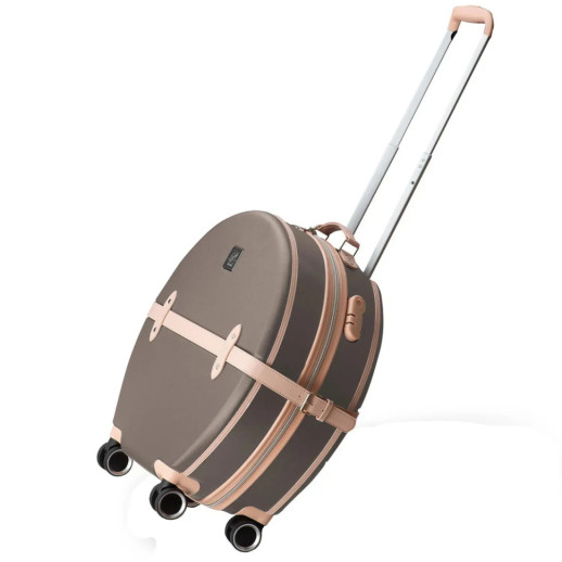 Чемодан Semi Line 20" (S) Brown/Pink Cream (T5673-2)